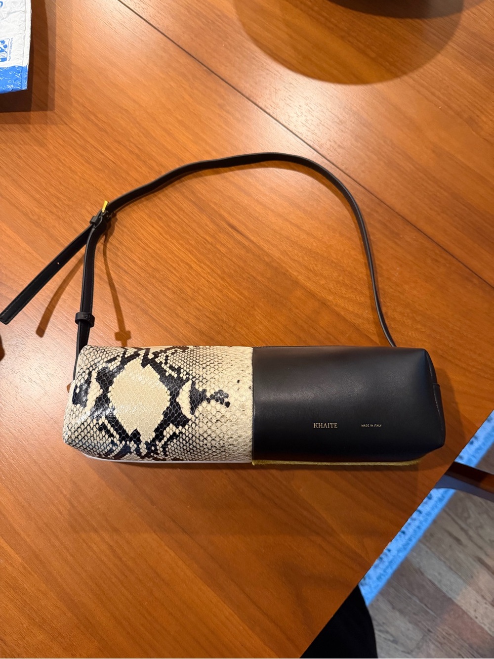 KHAITE Kye Shoulder Bag!! & Snake-Print Leather Shoulder Bag